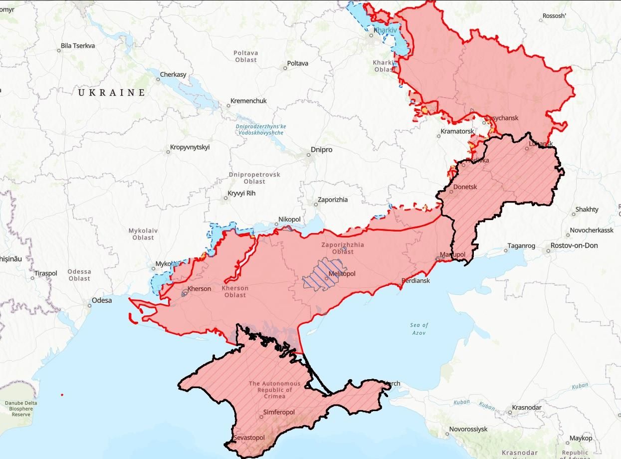 Война в Украине на карте онлайн – ресурсы, где смотреть боевые действия -24 Канал
